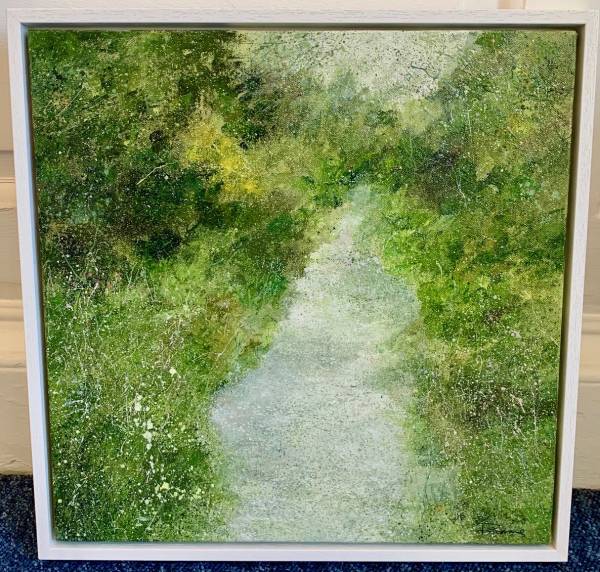 - Acrylic on Canvas, Painting by Paul Adams, measuring 40 x 40 cm (H x W) framed at 43 x 43 cm £590